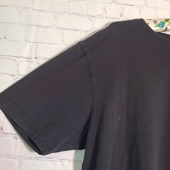 Carhartt Classic Black Distressed Worn Original Fit Tee Tshirt Mens Size Large - Picture 7 of 13